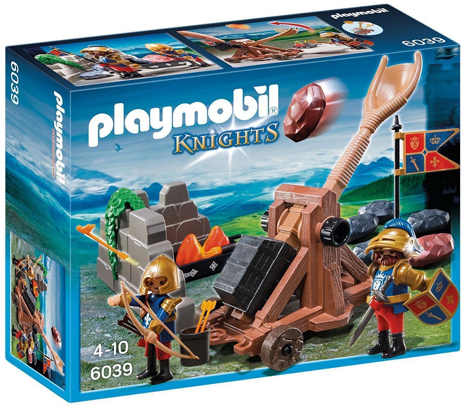 Buy - Playmobil - Royal Lion Knights' Catapult 6039